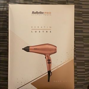 BabyLiss Keratin Lustre Rose Gold Hair Dryer